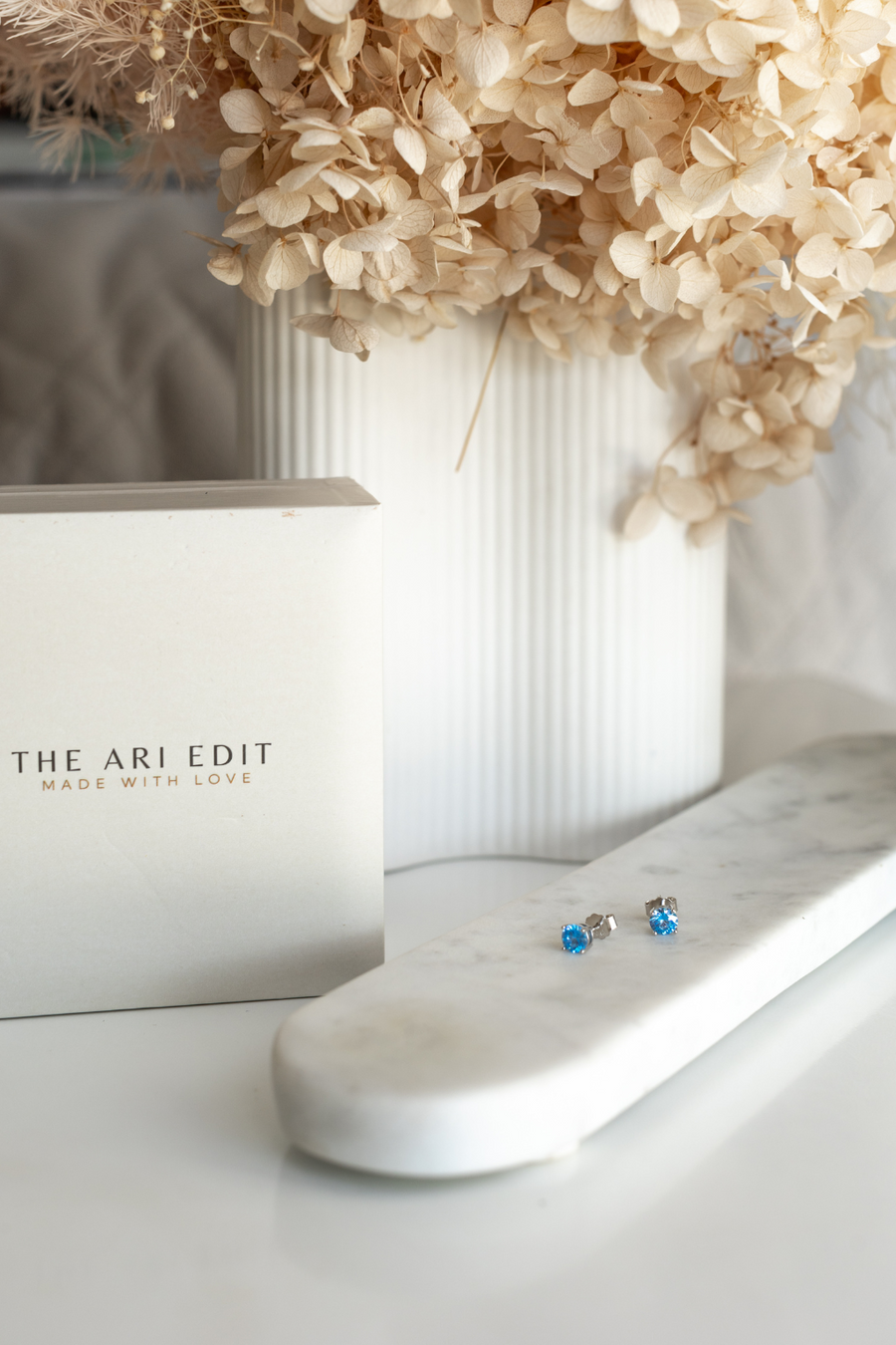 December Birthstone Earrings
