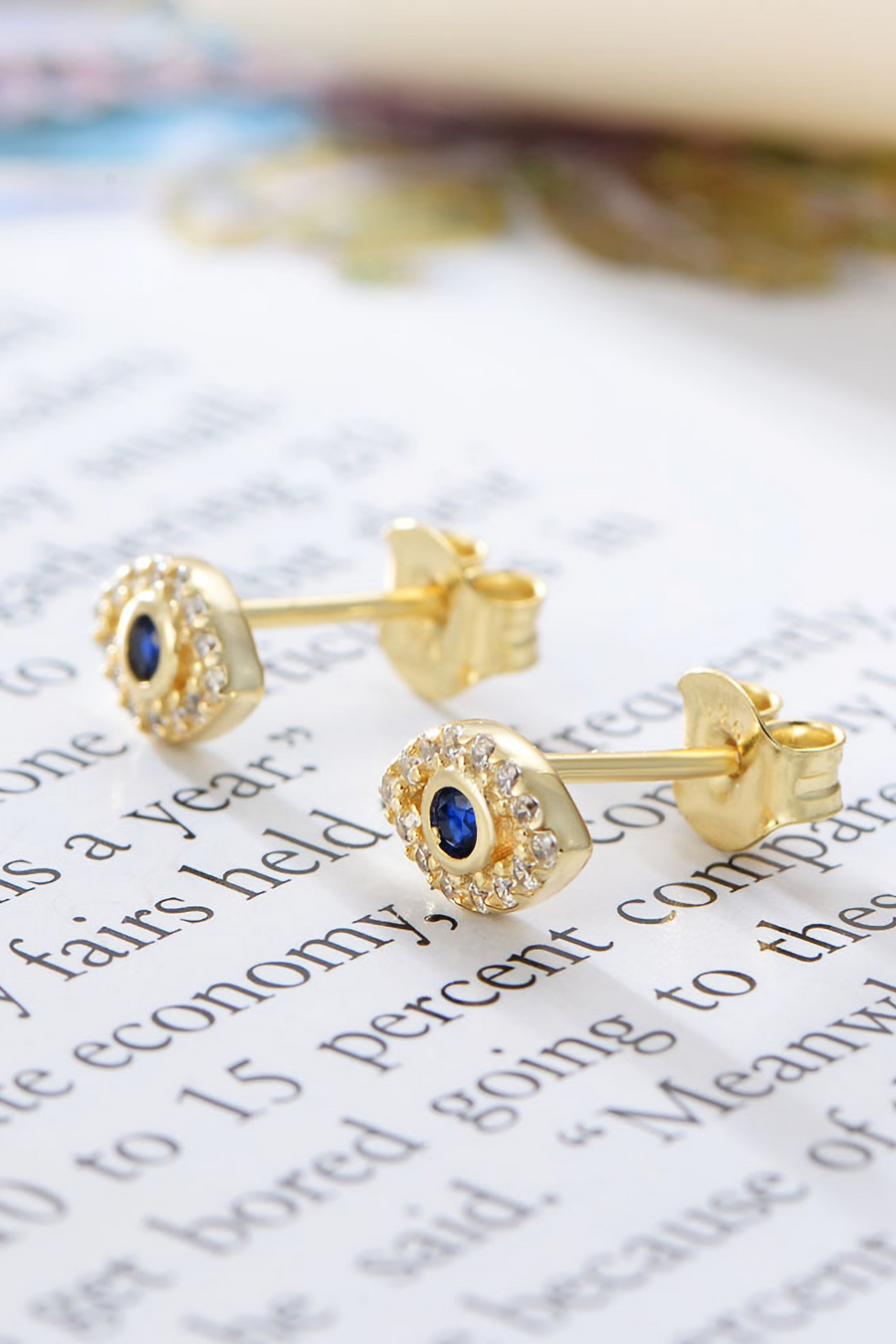 Gita Earring - Sapphire
