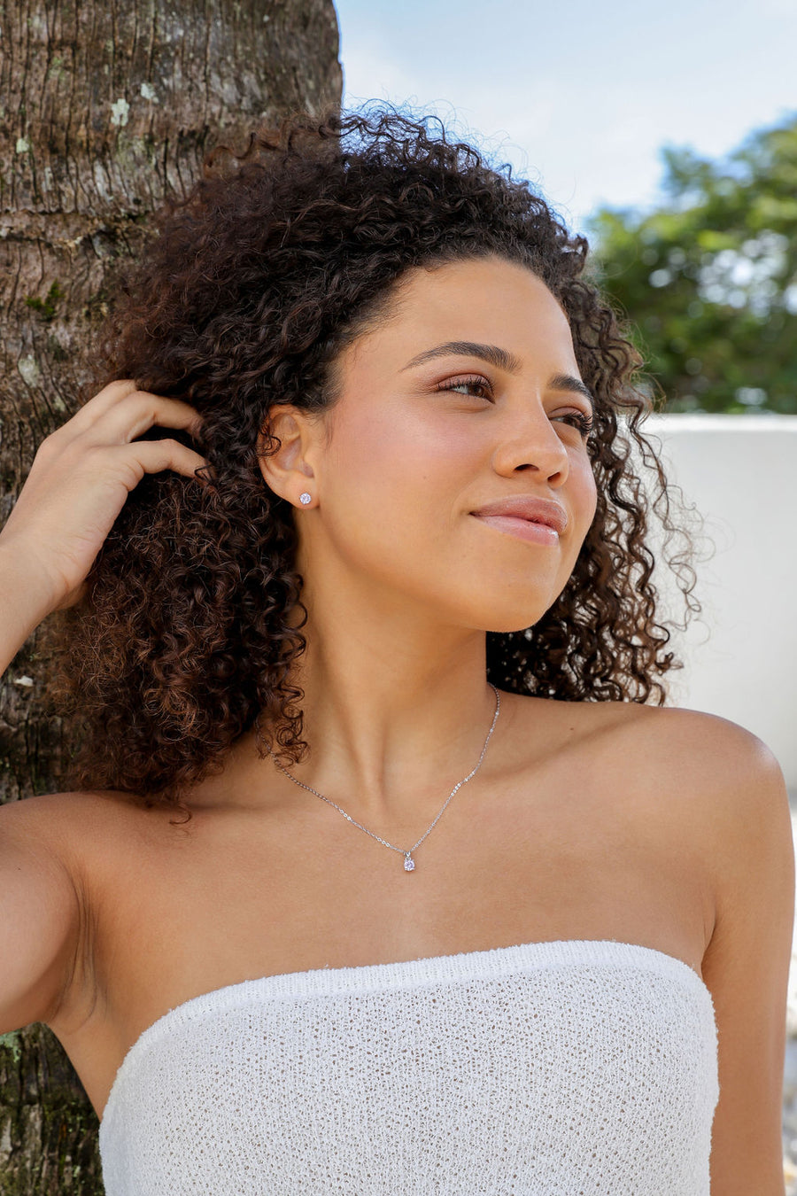 February Birthstone Earrings